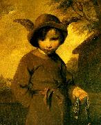 Sir Joshua Reynolds mercury as cut purse oil painting on canvas